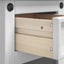 Sengebord Corona Hvid 35 x 32,5 x 58 cm Massiv fyrretræ