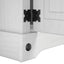 Sengebord Corona Hvid 35 x 32,5 x 58 cm Massiv fyrretræ