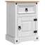 Sengebord Corona Hvid 45 x 35 x 64 cm Massiv fyrretræ