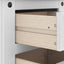 Sengebord Corona Hvid 53 x 39 x 66 cm Massiv fyrretræ
