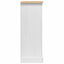 Sengebord Corona Hvid 53 x 39 x 103 cm Massiv fyrretræ