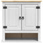 Hængeskab Corona Hvid 70 x 33 x 71,5 cm Massivt fyrretræ