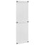 Ladedør Corona Hvid 70 x 210 cm Massivt fyrretræ