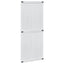 Ladedør CORONA 90 x 210 cm Massivt fyrretræ Hvid