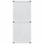 Ladedør Corona Hvid 90 x 210 cm Massivt fyrretræ