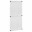 Ladedør CORONA 100 x 210 cm Massivt fyrretræ Hvid