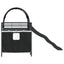 Børns Loft Seng Ramme Ensfarvet Sort 107 x 203 cm Metal