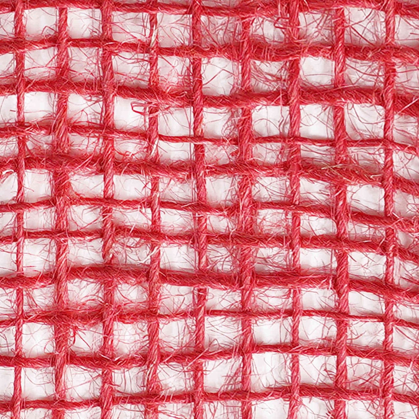 Jute Rulle Rød 10 x 1000 cm