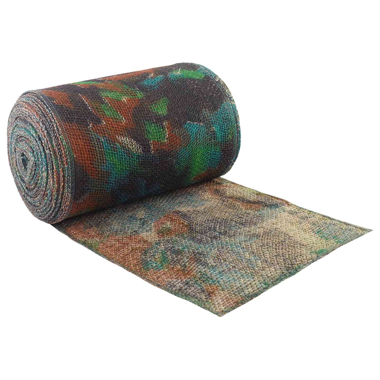Jute Rulle Camouflage 25 x 10000 cm