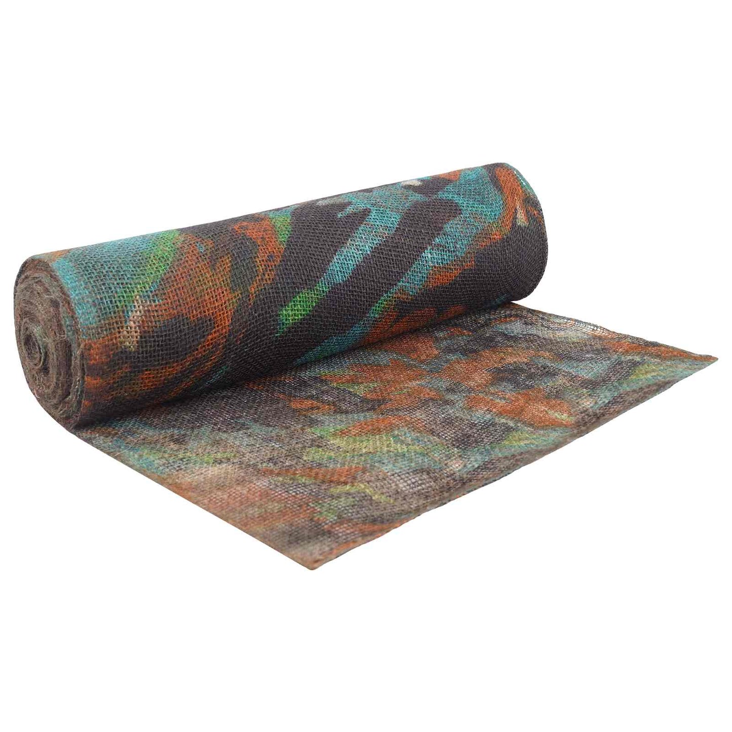 Jute Rulle Camouflage 50 x 500 cm