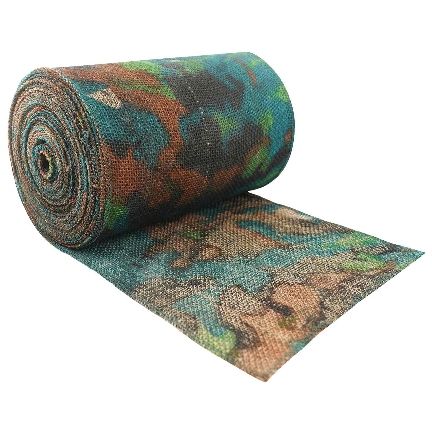 Jute Rulle 25 x 5000 cm Camouflage
