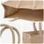 Jute tasker 10 pcs Naturfarvet 42 x 33 x 19 cm 100% Tossa Jute