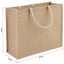 Jute tasker 10 pcs Naturfarvet 42 x 33 x 19 cm 100% Tossa Jute