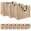 Jute tasker 10 Naturfarvet og sort 42 x 33 x 19 cm