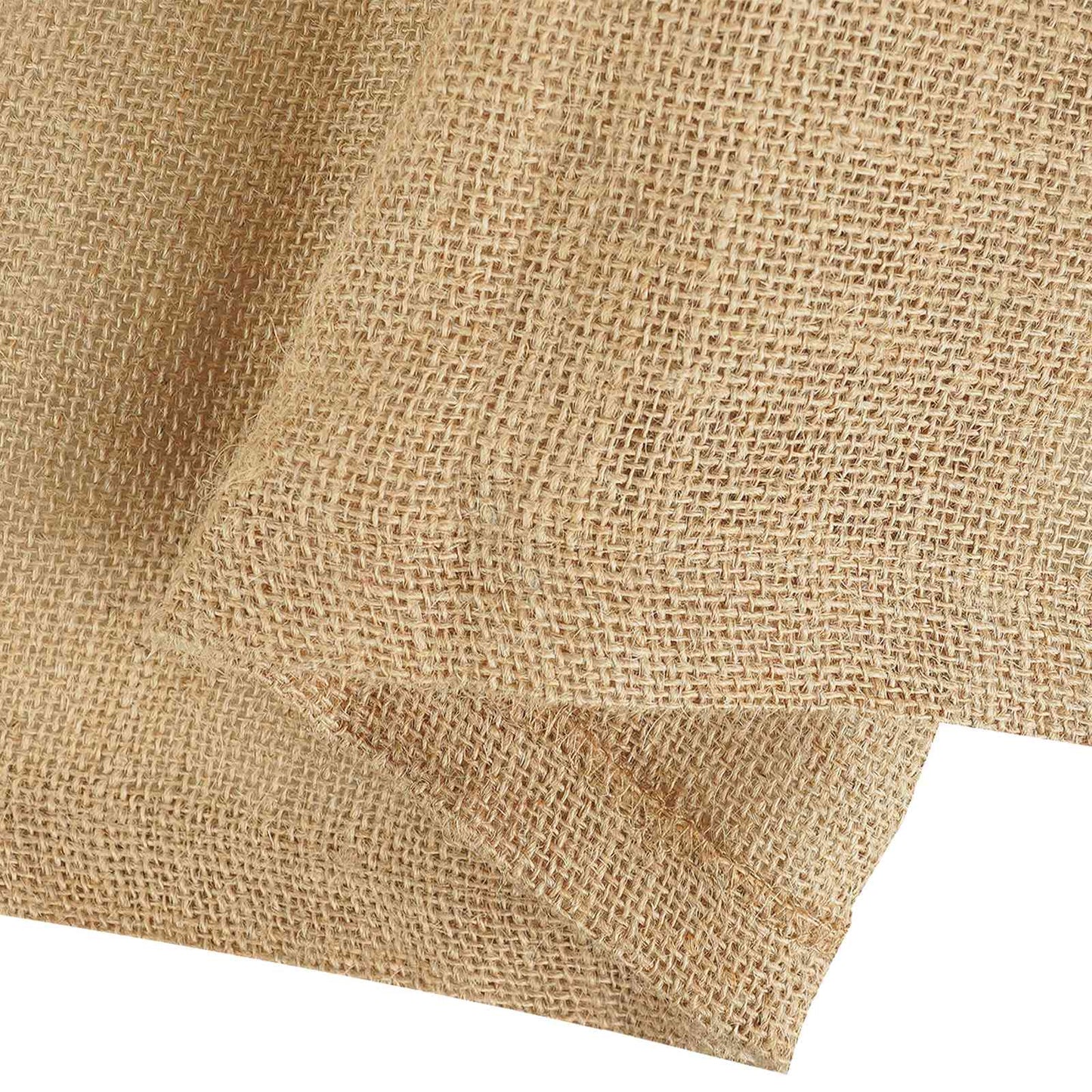 Jute Dækmotiv Naturfarvet 140 x 140 cm 100% Tossa Jute