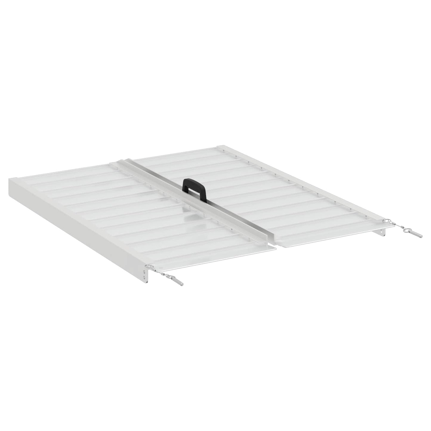 Rampe til kørestol 270 kg Sølv 270 kg Aluminium