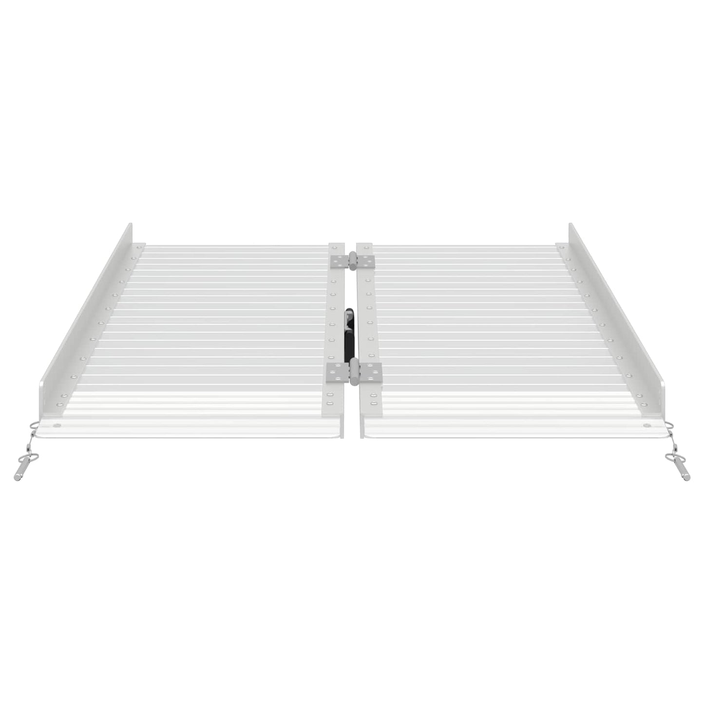 Rampe til kørestol 270 kg Sølv 270 kg Aluminium
