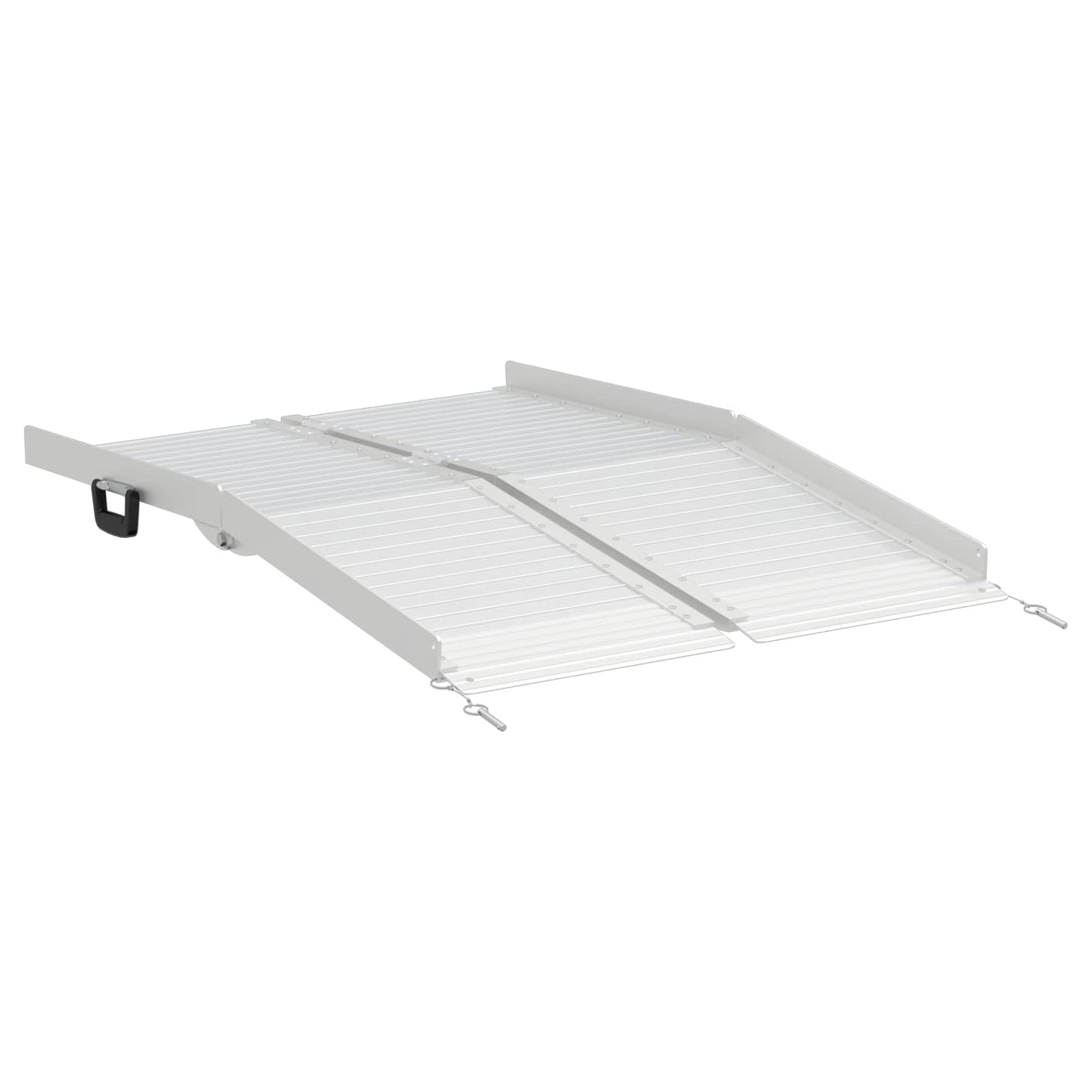 Rampe til kørestol 270 kg Sølv 270 kg Aluminium