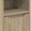 Badeværelsesskab Sonoma eg 30,5 x 30 x 195 cm Konstrueret træ