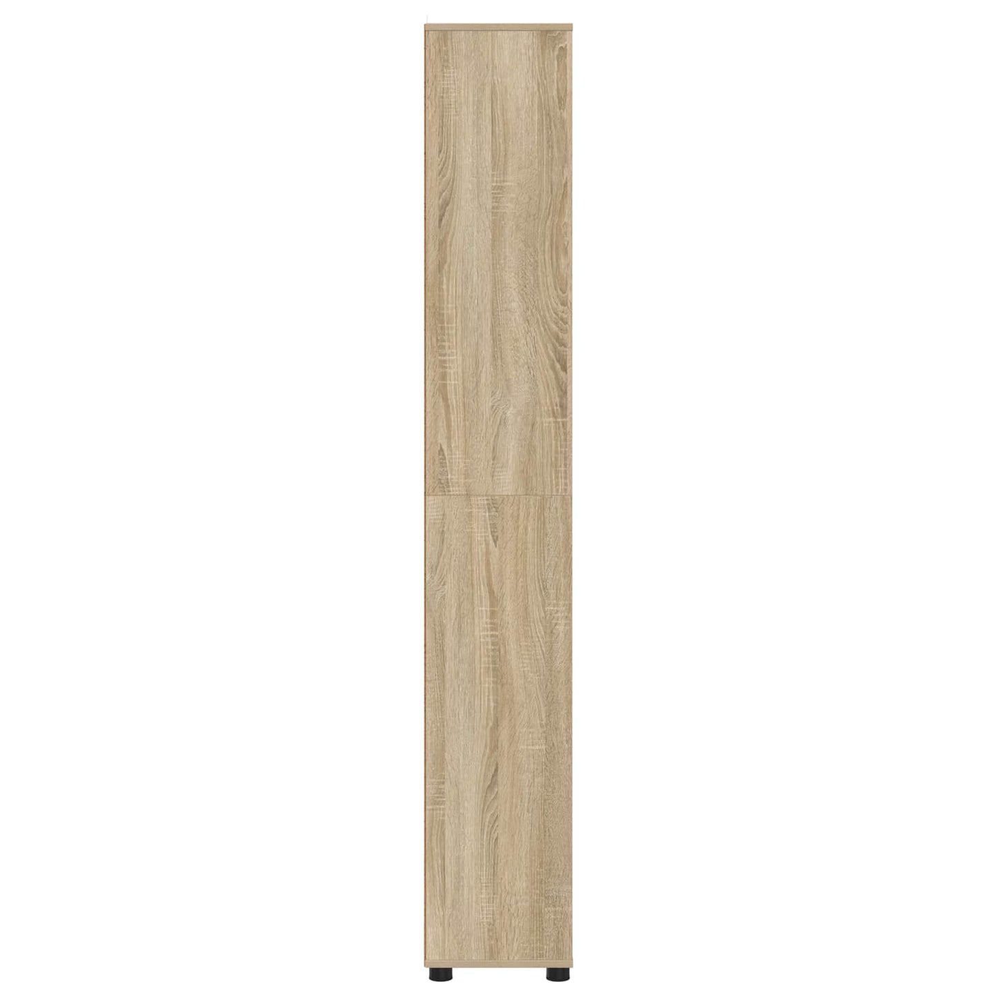 Badeværelsesskab Sonoma eg 30,5 x 30 x 195 cm Konstrueret træ