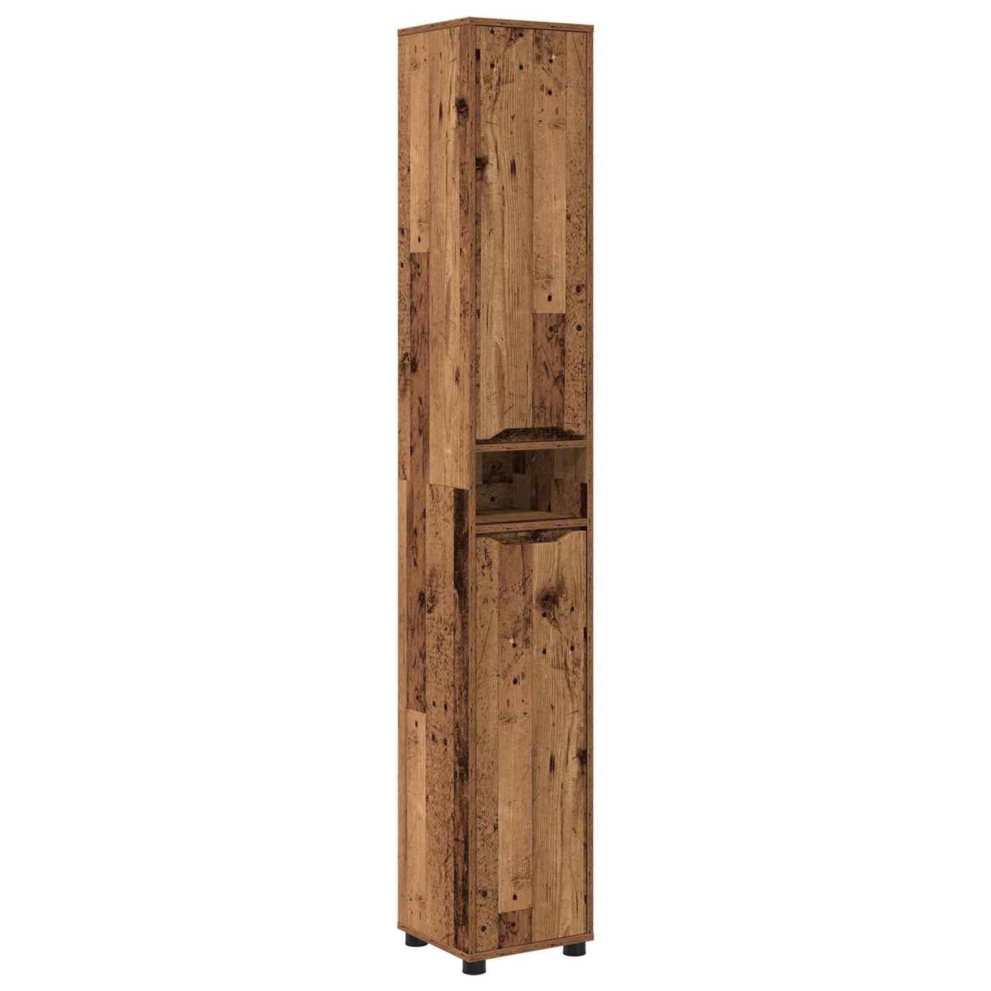 Badeværelsesskab Gammelt træ 30,5 x 30 x 195 cm Konstrueret træ
