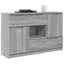 Sideboard med skuffe Grå Sonoma 100 x 30 x 65,6 Konstrueret træ
