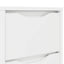Sengeborde 2 stk. Hvid 30,5 x 30 x 43 cm Konstrueret træ