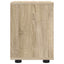 Sengebord Sonoma eg 30,5 x 30 x 43 cm Konstrueret træ