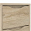 Sengeborde 2 stk. Sonoma eg 30,5 x 30 x 43 cm Konstrueret træ