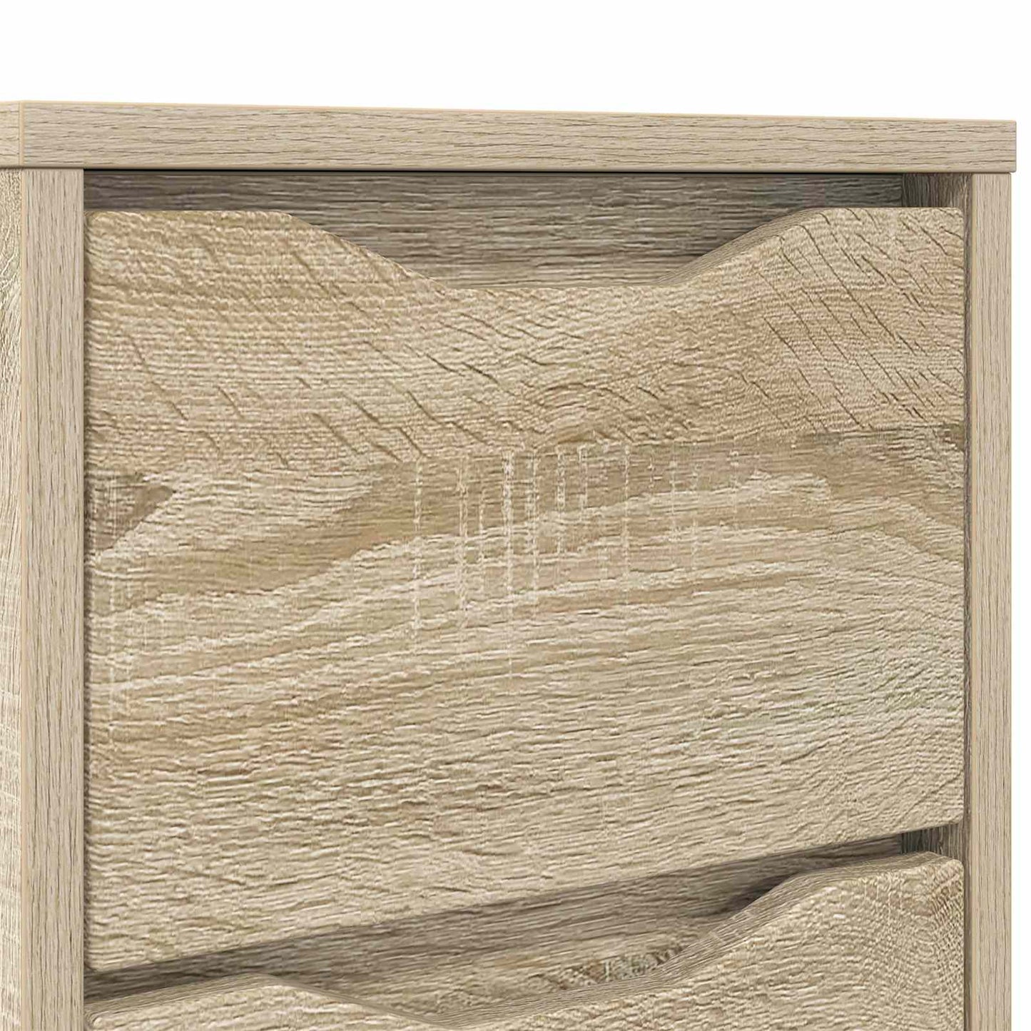 Sengeborde 2 stk. Sonoma eg 30,5 x 30 x 43 cm Konstrueret træ