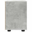 Sengeborde 2 pcs Beton Grå 30,5 x 30 x 43 cm Konstrueret træ
