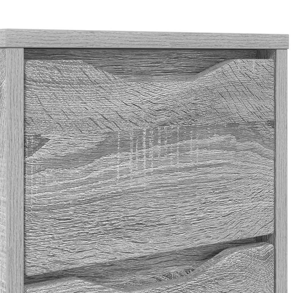 Sengebord Grå Sonoma 30,5 x 30 x 43 cm Konstrueret træ