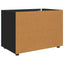 Opbevaringsskab Sort 80 x 48 x 57 cm Konstrueret træ