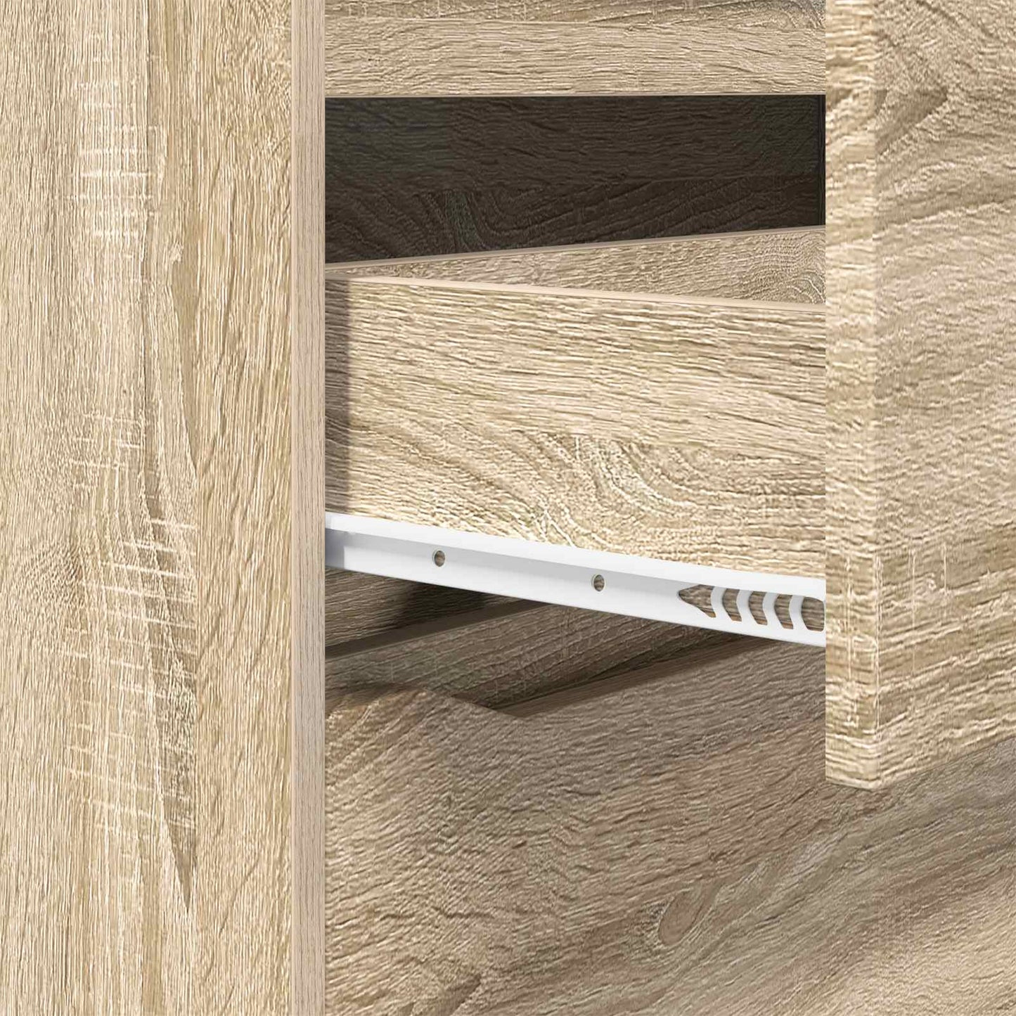 Opbevaringsskab Sonoma eg 80 x 48 x 57 cm Konstrueret træ