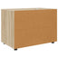 Opbevaringsskab Sonoma eg 80 x 48 x 57 cm Konstrueret træ