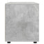 Opbevaringsskab Beton Grå 80 x 48 x 57 cm Konstrueret træ