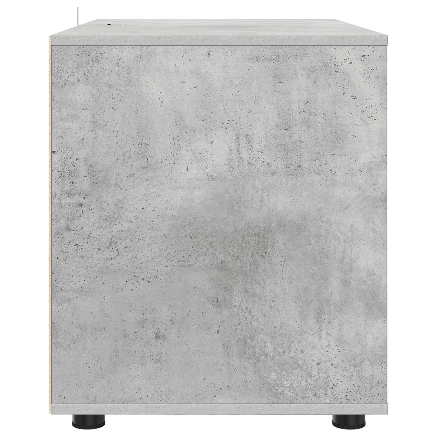 Opbevaringsskab Beton Grå 80 x 48 x 57 cm Konstrueret træ