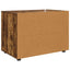 Opbevaringsskab Røget eg 80 x 48 x 57 cm Konstrueret træ