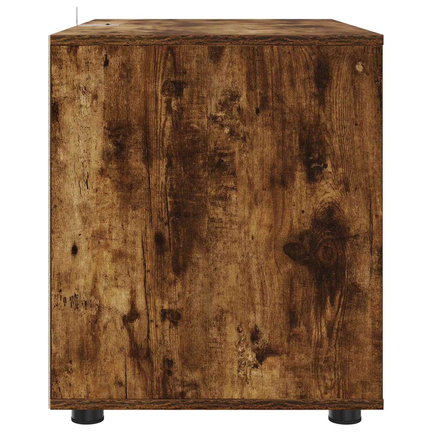 Opbevaringsskab Røget eg 80 x 48 x 57 cm Konstrueret træ
