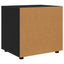 Opbevaringsskab Sort 60 x 48 x 57 cm Konstrueret træ