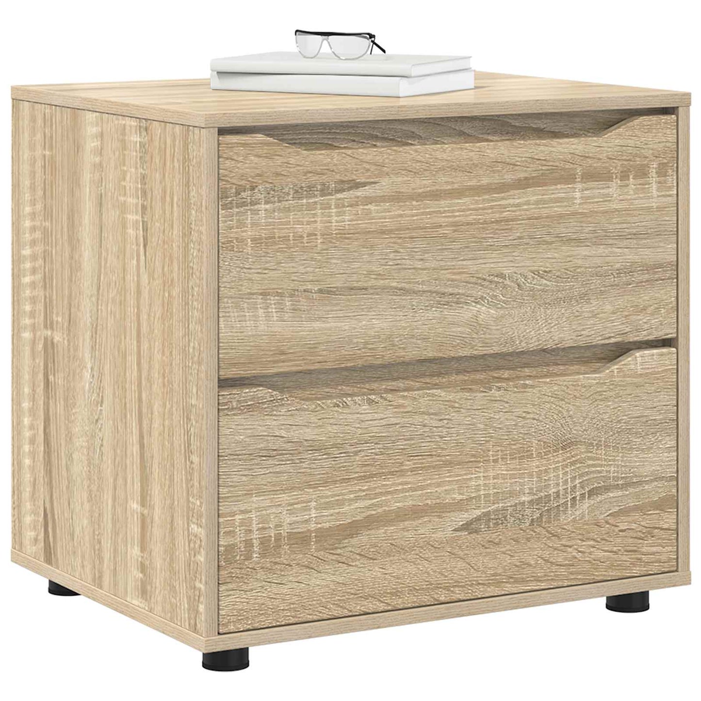 Opbevaringsskab Sonoma eg 60 x 48 x 57 cm Konstrueret træ