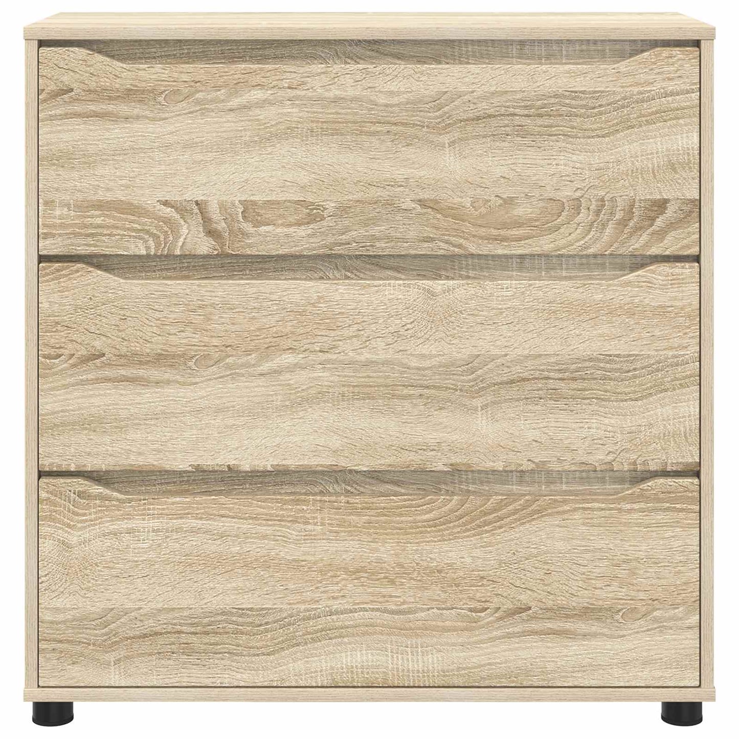 Opbevaringsskab Sonoma eg 80 x 31 x 81 cm Konstrueret træ