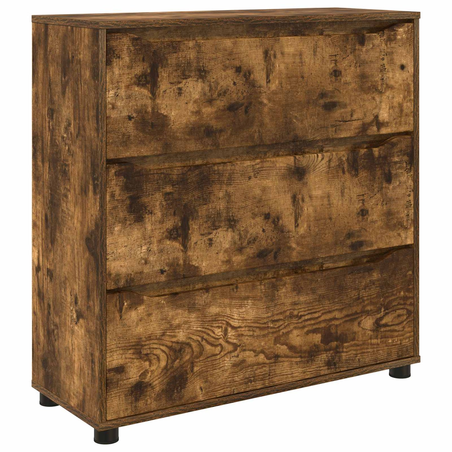 Opbevaringsskab Røget eg 80 x 31 x 81 cm Konstrueret træ