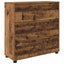 Opbevaringsskab Gammelt træ 80 x 31 x 81 cm Konstrueret træ