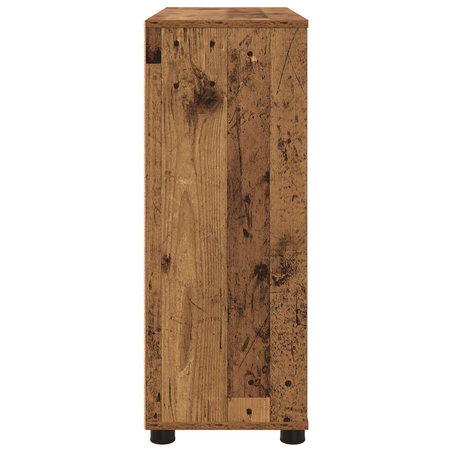 Opbevaringsskab Gammelt træ 80 x 31 x 81 cm Konstrueret træ
