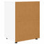 Opbevaringsskab Hvid 60 x 48 x 81 cm Konstrueret træ