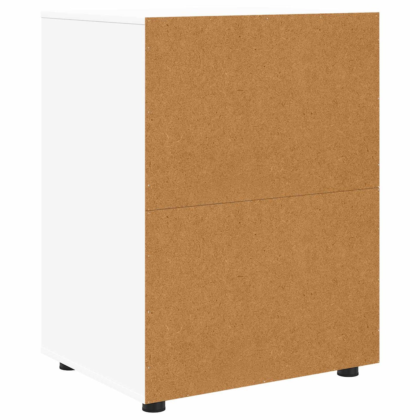 Opbevaringsskab Hvid 60 x 48 x 81 cm Konstrueret træ