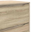 Opbevaringsskab Sonoma eg 60 x 48 x 81 cm Konstrueret træ