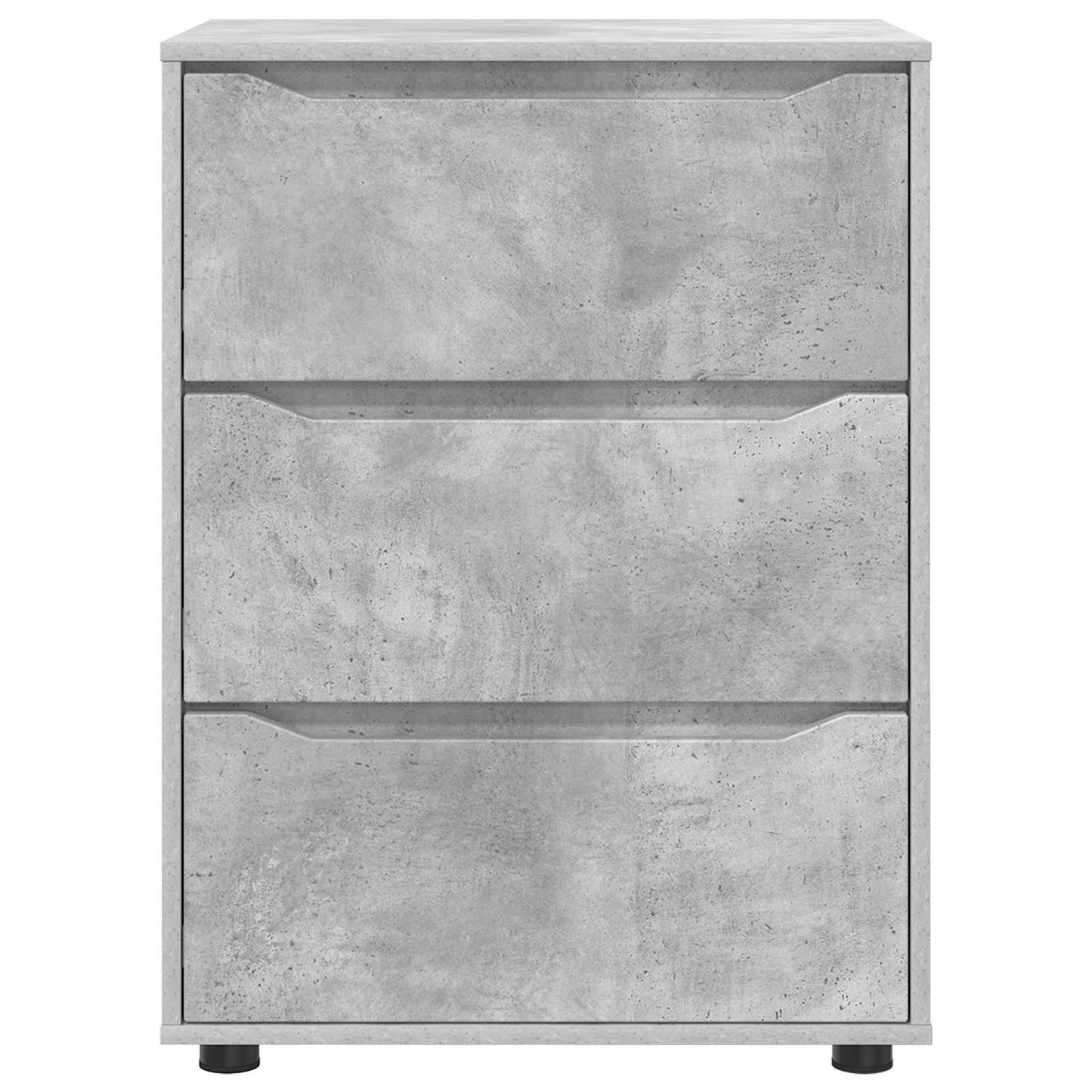 Opbevaringsskab Beton Grå 60 x 48 x 81 cm Konstrueret træ