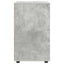 Opbevaringsskab Beton Grå 60 x 48 x 81 cm Konstrueret træ